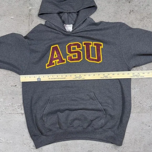 Mens vintage heavyweight cotton grey champion Arizona state university varsitY - Picture 3 of 5